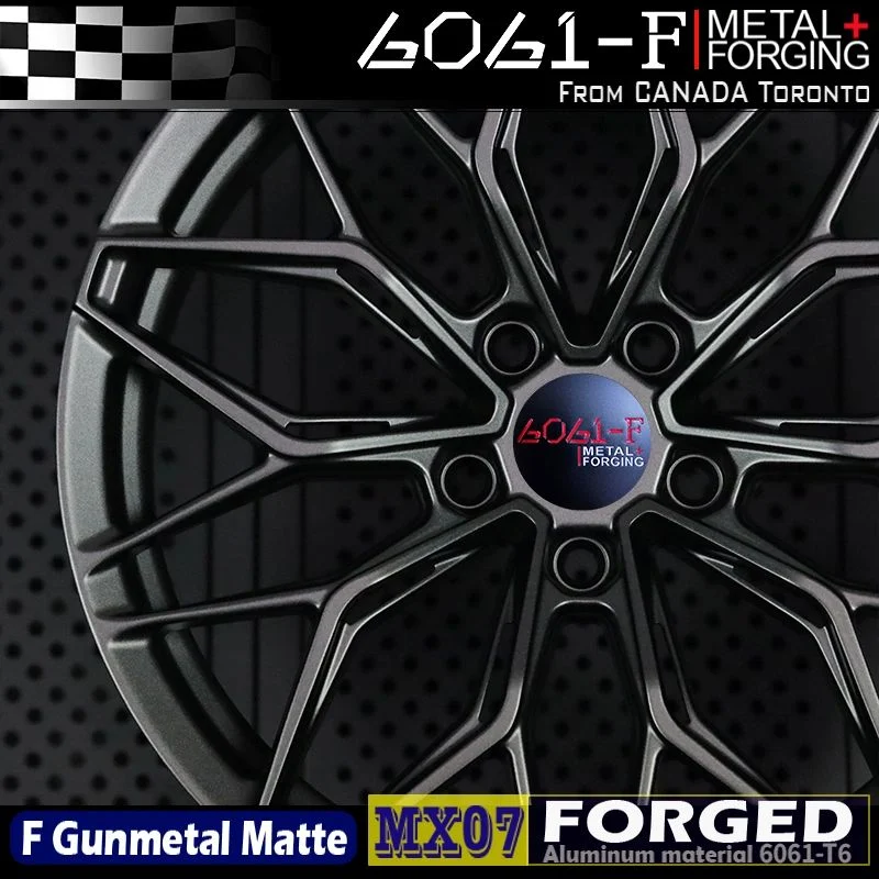 MX07 Forged forged wheel front view